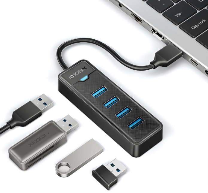 Idsonix-4-Port-Usb-Hub-3-0-Hub-Für-Laptop