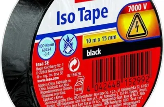 tesa Isolierband schwarz 10m x 15mm (56192-10-02)