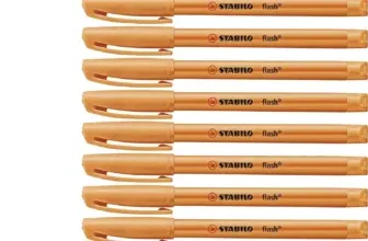 10er-Pack Textmarker - STABILO flash - orange