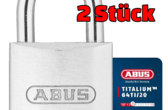 ABUS-Vorhängeschloss-Titalium-64TI-20-2er-Set-gleichschließend-Schlosskörper