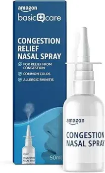 Amazon Basic Care Congestion Relief Nasal Spray 50 ml