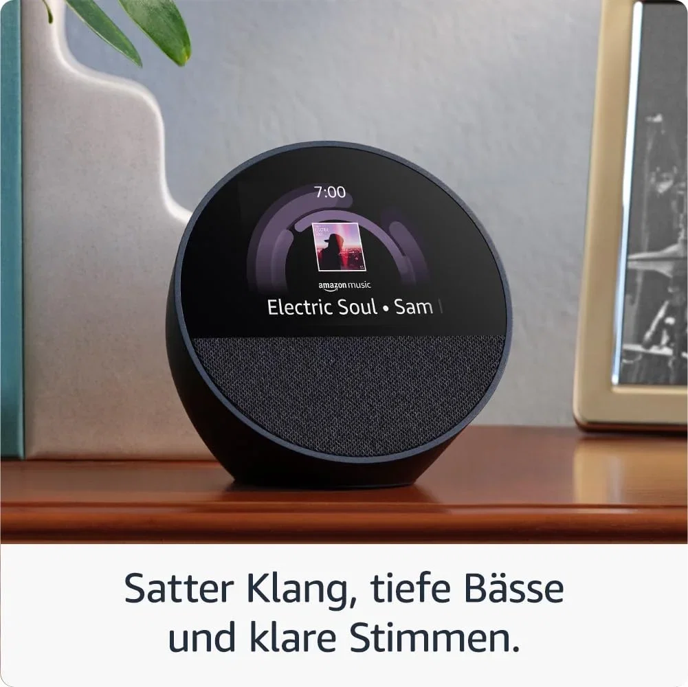Amazon Echo Spot – smarter Wecker mit sattem Klang und Alexa