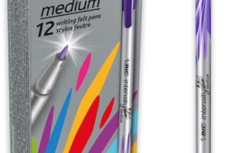 BIC-Intensity-Fineliner-Filzstifte-Set-mit-12-Stiften-in-Lila