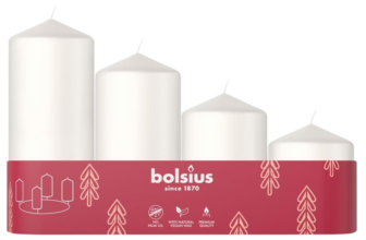 Bolsius-Glatte-Stumpenkerzen-4er-Set-Adventszeit-Weiß-Verschiedene-Größen-Dekorative-Haushaltskerzen