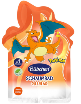 Bübchen-Pokémon-Schaumbad-Glurak