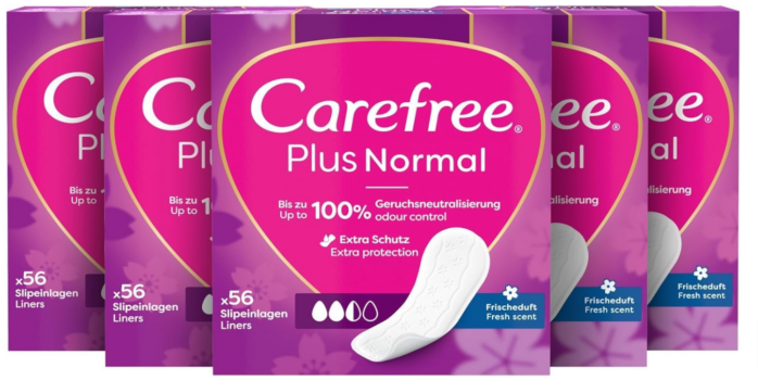 CAREFREE-Slipeinlagen-Plus-Normal-mit-Frischeduft