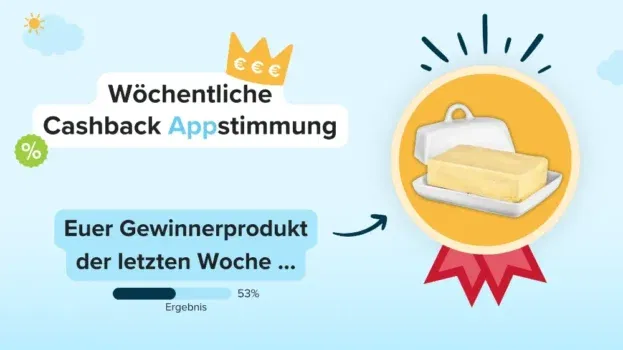 Cashback auf Butter