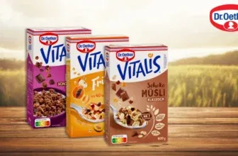 Cashback auf Dr. Oetke Vitalis Müsli