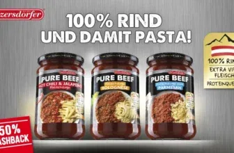 Cashback auf Pure Beef Sugo