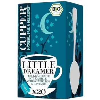 Cupper Bio Kräutertee mit Kamille Zitronenmelisse und Lavendel