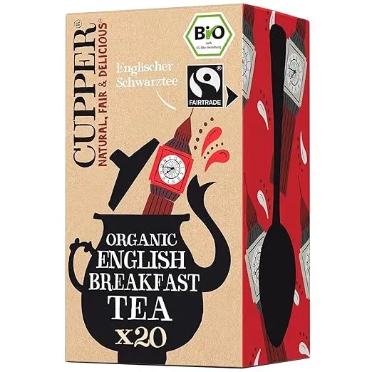 Cupper Schwarzer Tee English Breakfast