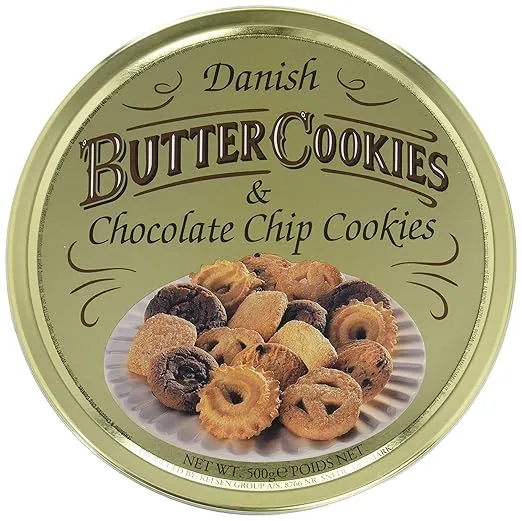 Danish Butter Cookies &Amp; Chocolate Chip Cookies