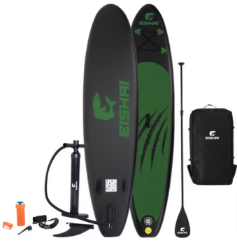 EISHAI-SUP-Board-EISHAI-Sharkbite-Stand-Up-Paddle-Board-3-Meter-Board-mit-ultraleichtem-3-teiligem-SUP-Paddel-