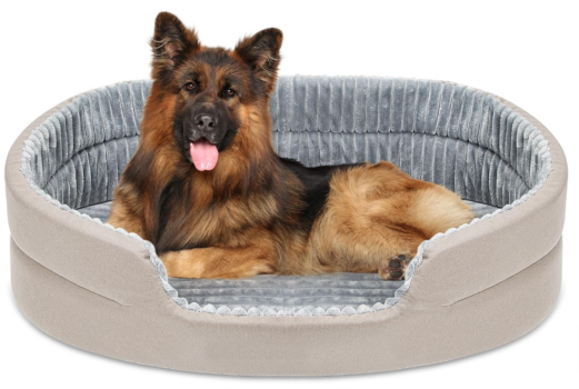 EXTFANS-Hundebett-Orthopädisches-Hundebett-Grosse-Hunde-75x50x10cm-Hundebett