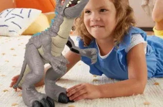 Fisher-Price Imaginext Price Jurassic World GMR16 - Imaginext Dinosaurier-Set mit Schleuderaction Indominus Rex 2