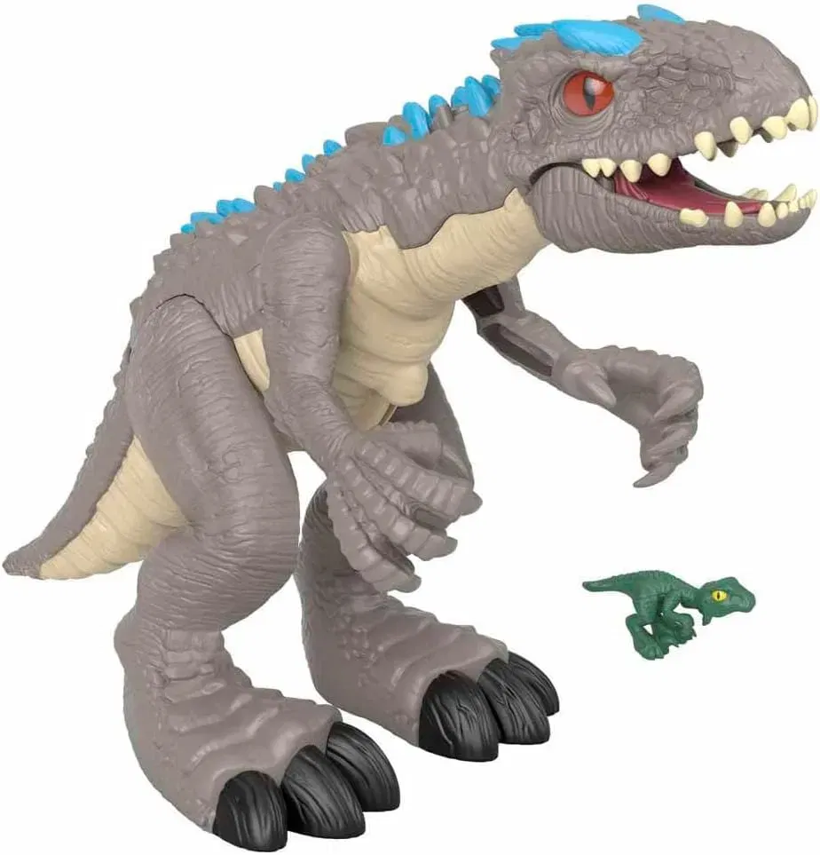 Fisher-Price Imaginext Price Jurassic World Gmr16 - Imaginext Dinosaurier-Set Mit Schleuderaction Indominus Rex