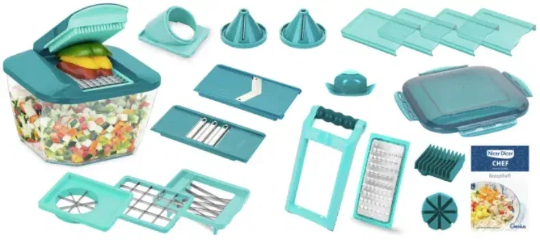 Genius Nicer Dicer Chef Professional Set 23-teilig