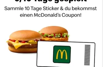 Gratis 🍔 Cheese- oder Chickenburger