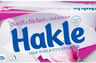 Hakle Toilettenpapier 4-lagig Sanft & Sicher 20 Rollen