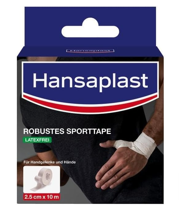 Hansaplast-Robustes-Sporttape-2-5-Cm-X-10-M-Stark-Haftendes-Tape