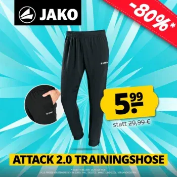 Jako Attack 2.0 Herren Trainingshose