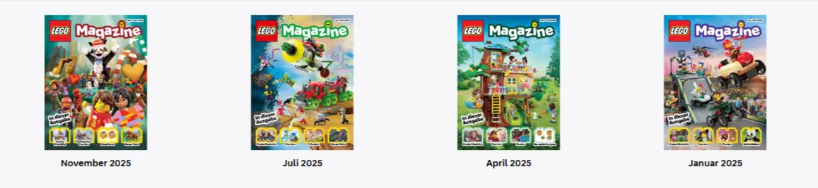Schnäppchen, Deals und Rabattcodes des Tages - Kostenloses LEGO®-Magazine für Kinder