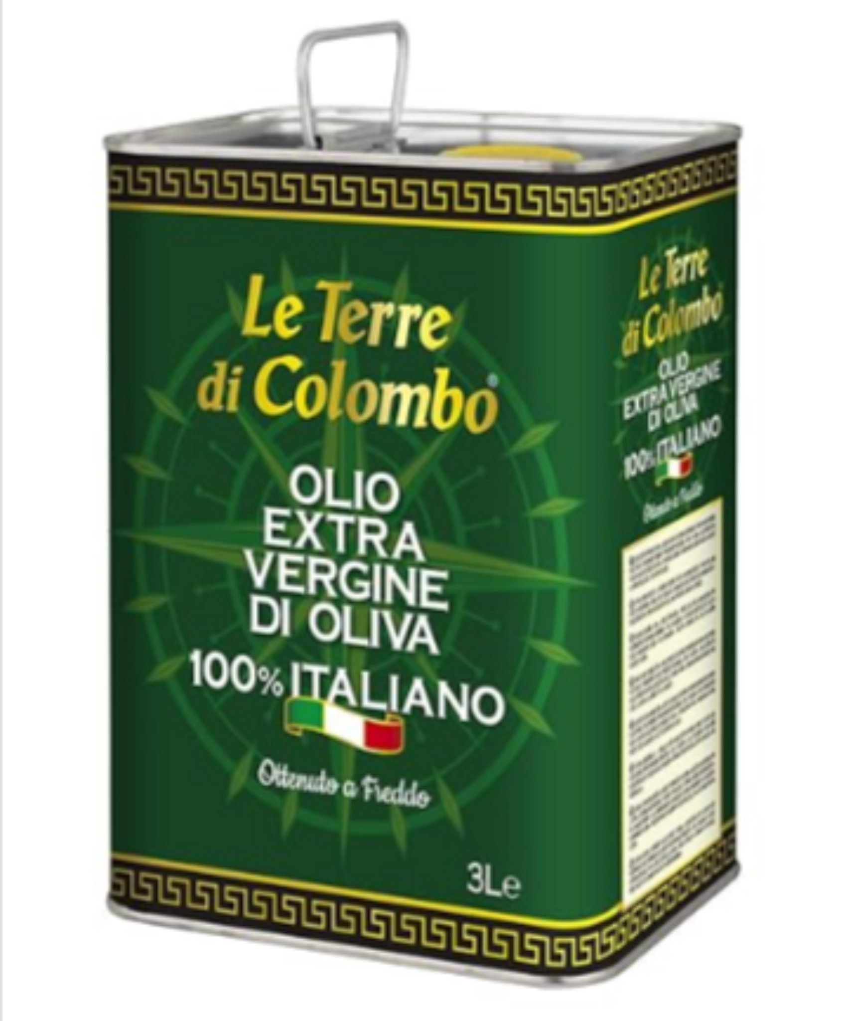 🌿 Le Terre di Colombo – 100% Italienisches Natives Olivenöl Extra, 3L ...