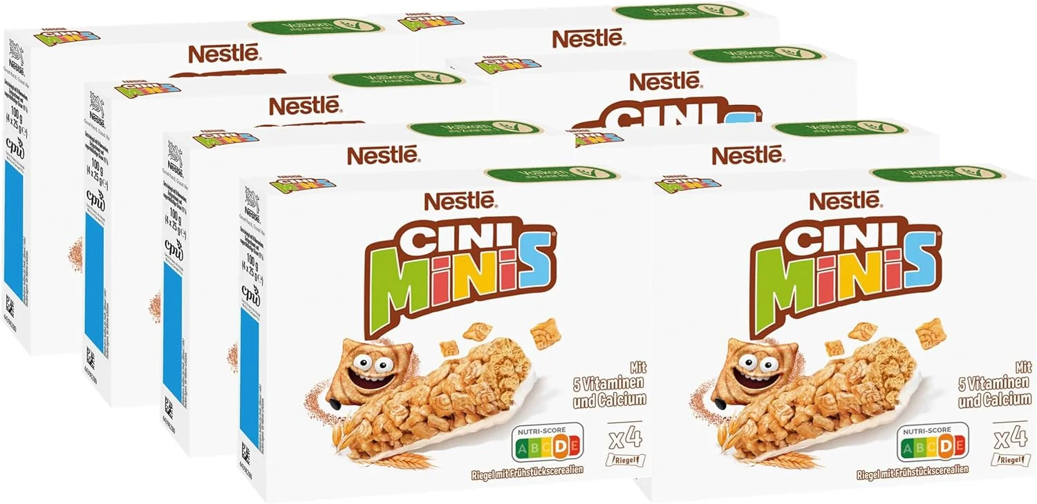 CINI MINIS Riegel, 8er Pack (à 4 x 25 g)