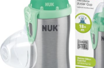 NUK-Junior-Cup-Kinder-Trinkflasche-hochwertiger-Edelstahl