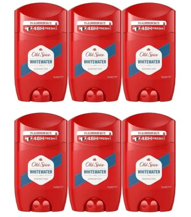 Old Spice Whitewater Deodorant Stick (6x50ml) für 12,70 € inkl. Prime-Versand (statt 20,94 €)
