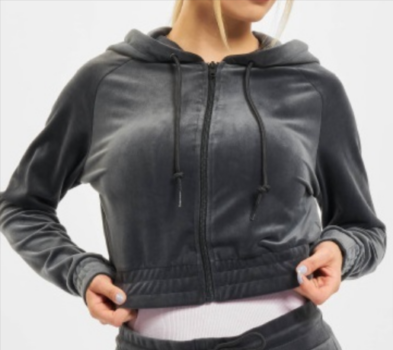 PLAYBOY-Velevet-Zip-Hoodies-anthracite-Damen-mypopupclub