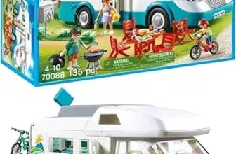 Schnäppchen, Deals und Rabattcodes des Tages: PLAYMOBIL Family Fun Familien Wohnmobil mit abnehmbaren Dach