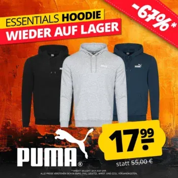 PUMA Essentials Hoody Herren Kapuzen Sweatshirt