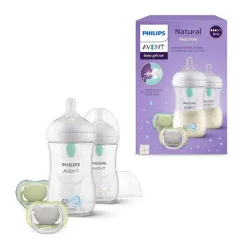 Philips Avent Natural Response Geschenkset für Babys (Modell SCD657 12)