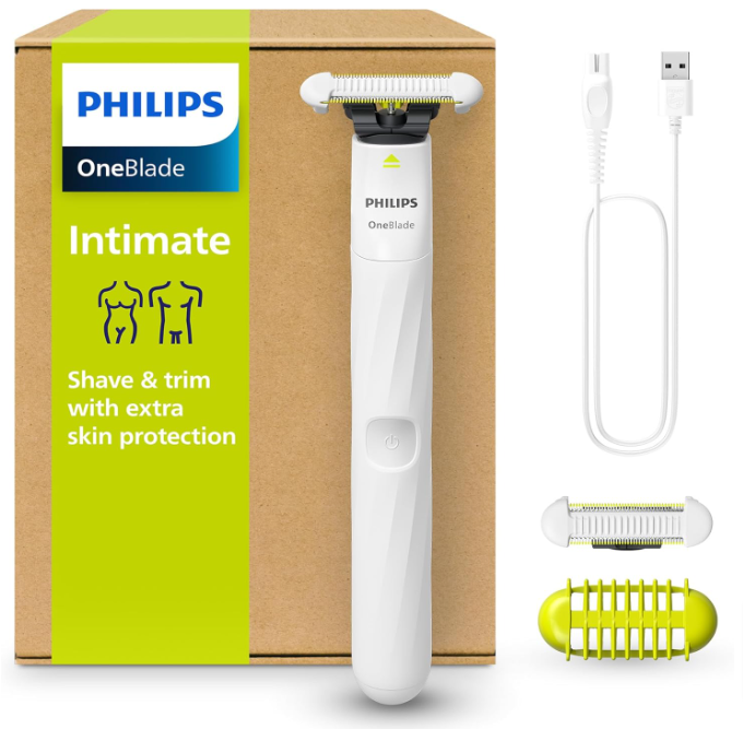 Philips-Oneblade-Intimate-Elektrischer-Intimrasierer-Und-Intimtrimmer-Für-Männer-Und-Frauen