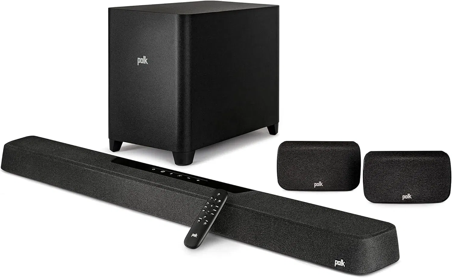 Polk Audio Magnifi Max Ax Sr 7.1.2 Heimkino Soundbar Mit Wireless Subwooofer