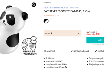 Satisfyer Pocket Panda Druckwellenvibrator