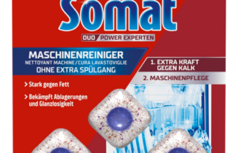 Somat-Maschinenreiniger-Tabs-Anti-Kalk-12-WL-Spülmaschinenreiniger-für-monatlichen-Gebrauch-Reinigungs-Tabs