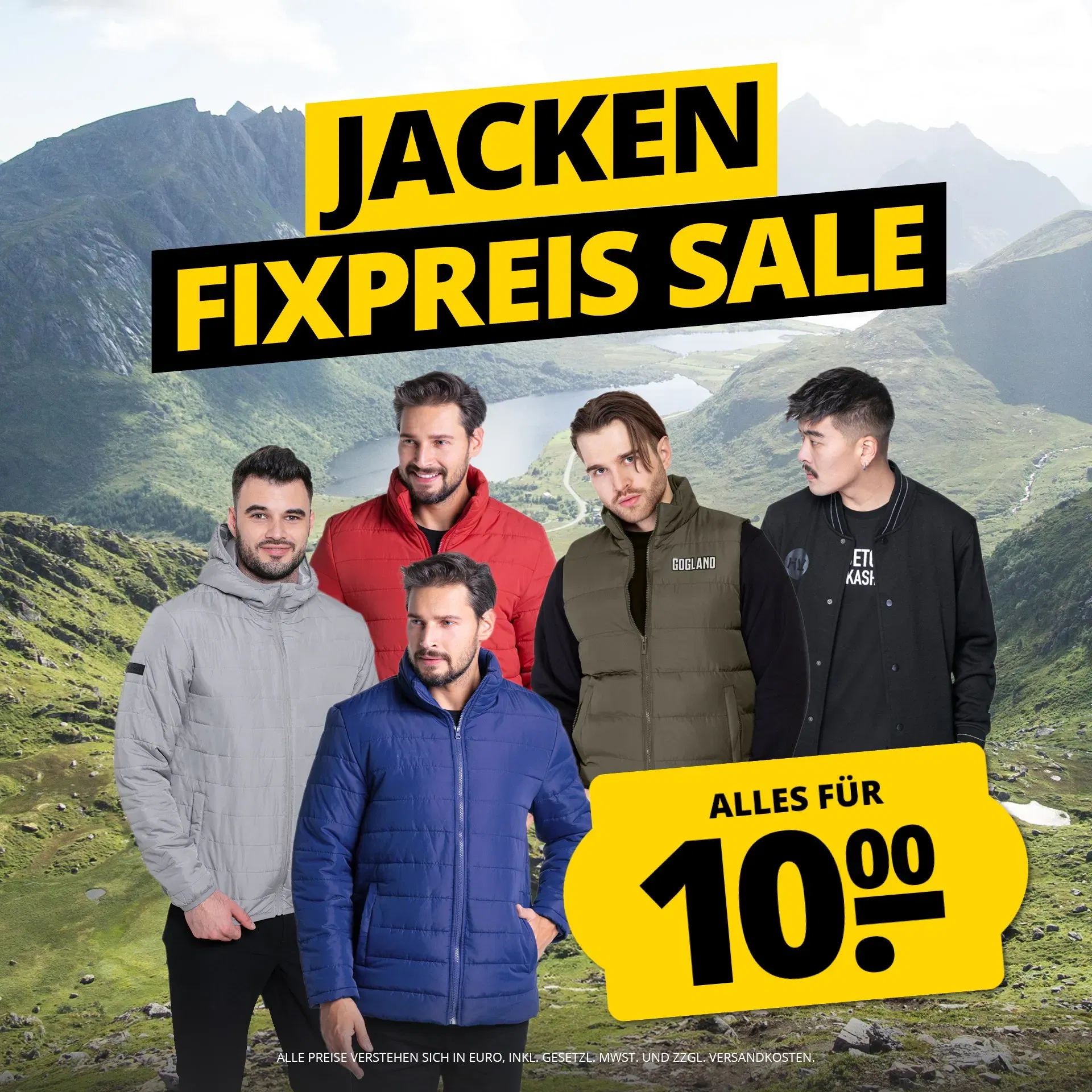 Sportspar Jacken-Fixpreis-Sale