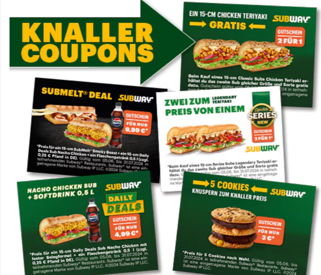 Subway Gutschein Pdf