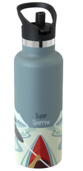 Super-Sparrow-Trinkflasche-Edelstahl-Thermobecher-350ml-500ml-750ml-1L-Standardmund-Stroh-Deckel-BPA-Frei-