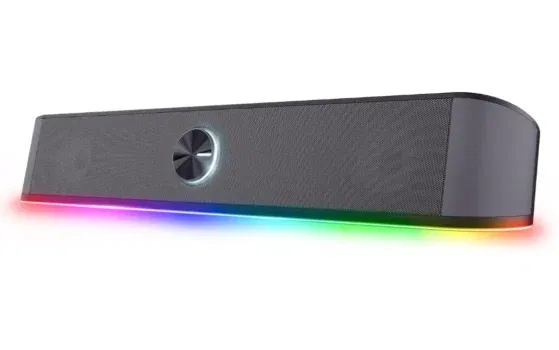 Trust Gaming Stereo Soundbar mit RGB Beleuchtung GXT 1619 Rhox