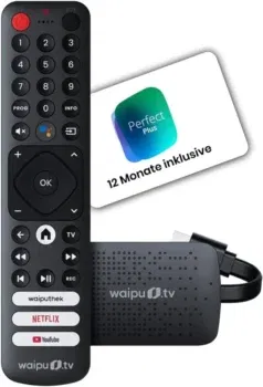 waipu.tv 4K Stick + 12 Monate Perfect Plus