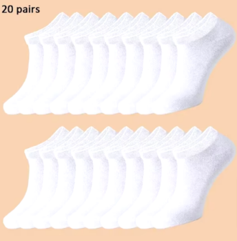 20-Pairs-Men-s-Boat-Socks-Business-Sport-Sweat-Absorption-Mature-Summer-Autumn