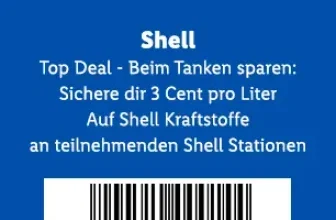 Lidl Plus & Shell: Jetzt wieder 3 Cent pro Liter beim Tanken sparen