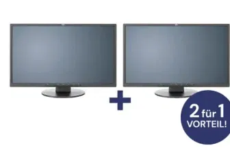 2x Fujitsu E-Line E22-8 TS Pro LED-Monitor 54,6 cm (21,5 Zoll) für 64,89 €