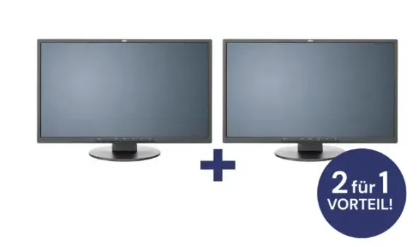 2x Fujitsu E-Line E22-8 TS Pro LED-Monitor 54,6 cm (21,5 Zoll) für 64,89 €