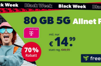 80 GB 5G-Tarif der Telekom
