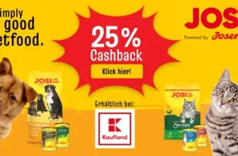 Cashback auf JOSI Produkten