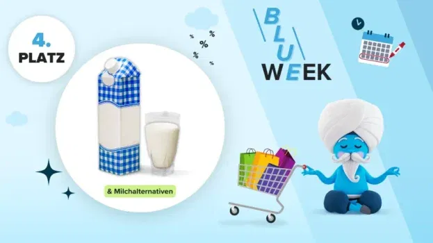 Cashback auf Milch oder Milchalternativen